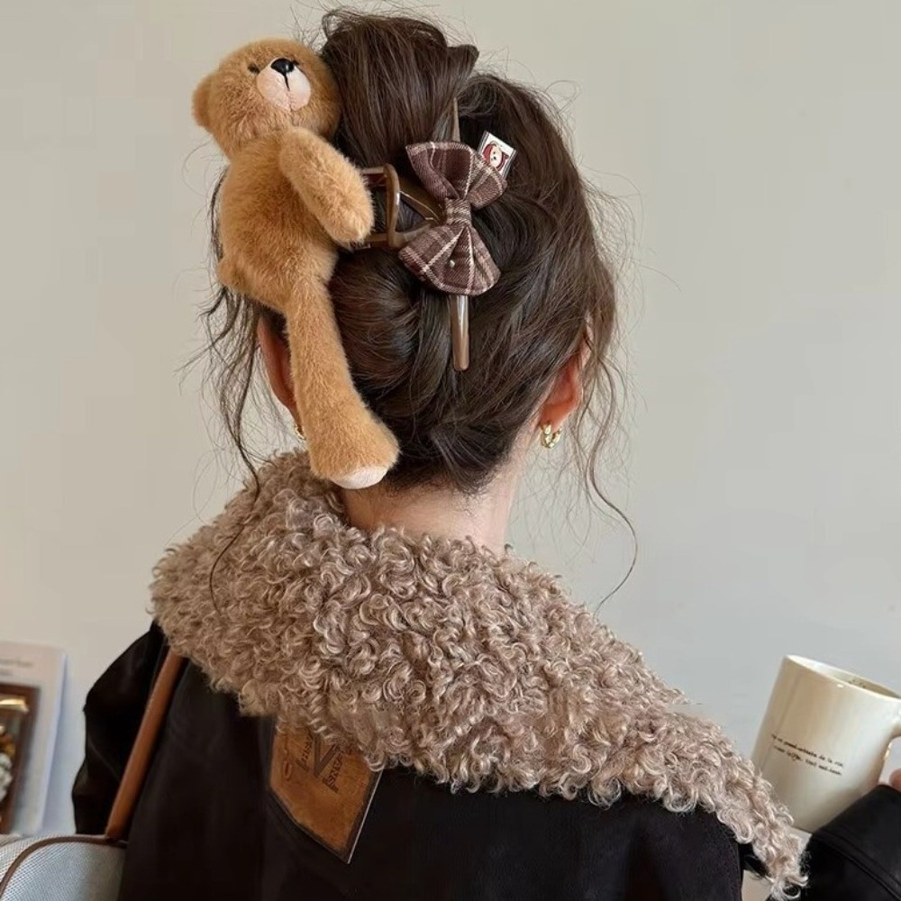 ロリータ エレガント ベア ヘアクリップ 多用途 甘い漫画風 - Tablet Cute Accessories のレビューと価格