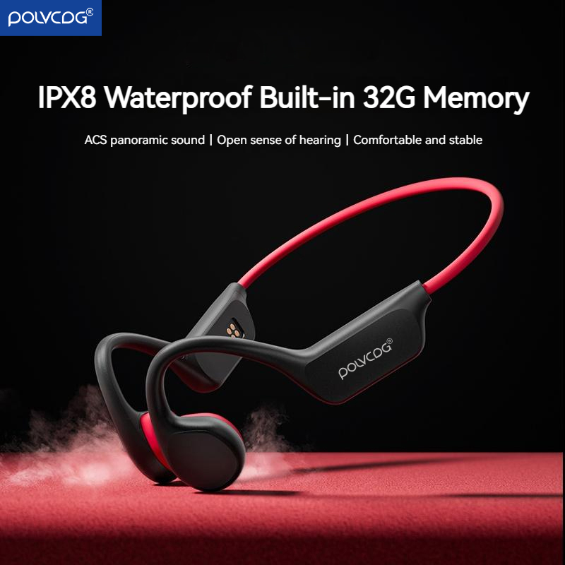 POLVCDG 骨伝導ヘッドセット X7 IPX8 32GB - Wired Earphone Lightning のレビューと価格
