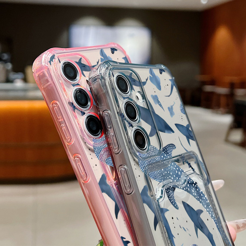 サメクジラ柄スマホケース Samsung Galaxy A5 - Samsung Galaxy A55 のレビューと価格