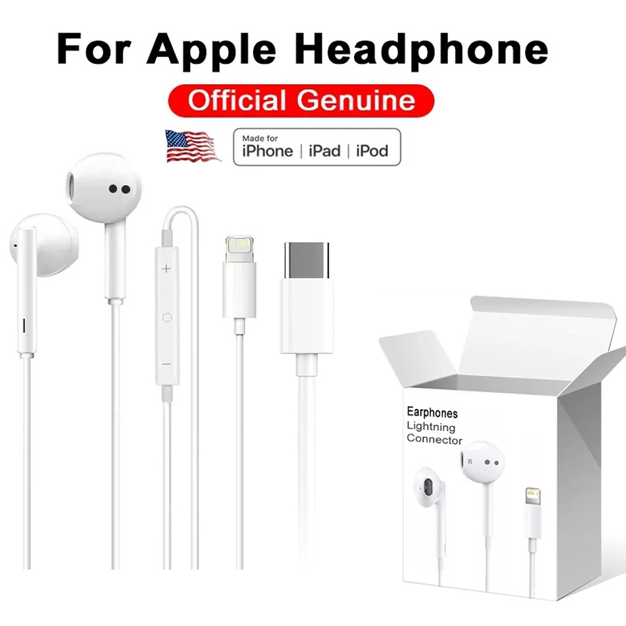 Apple iPhone 17 16 15 14 13 11 - Wired Earphone Lightning のレビューと価格