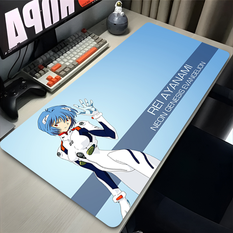 マウスパッド XXL 大型かわいいアニメガール綾波レイマウス - Tablet Cute Accessories のレビューと価格