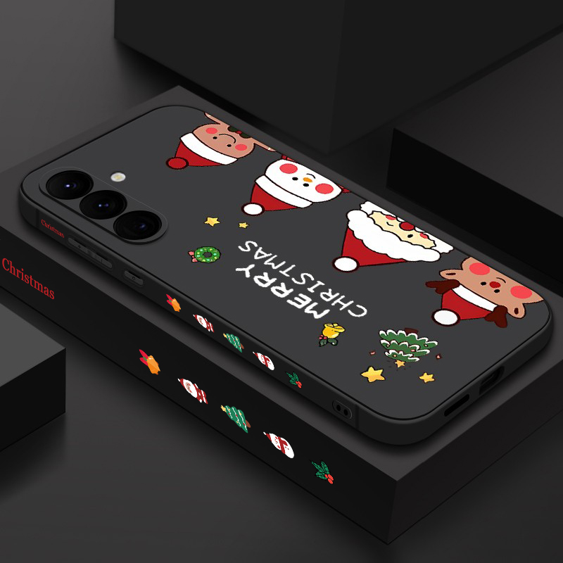 クリスマススノーマン柄スマホケース サムスンギャラクシー A - Samsung Galaxy S24 のレビューと価格