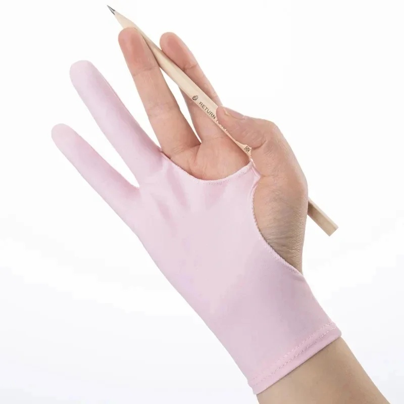 1/4個入り、汚れ防止加工を施した2本指用ペイントグローブ。 - Drawing Glove Artist のレビューと価格
