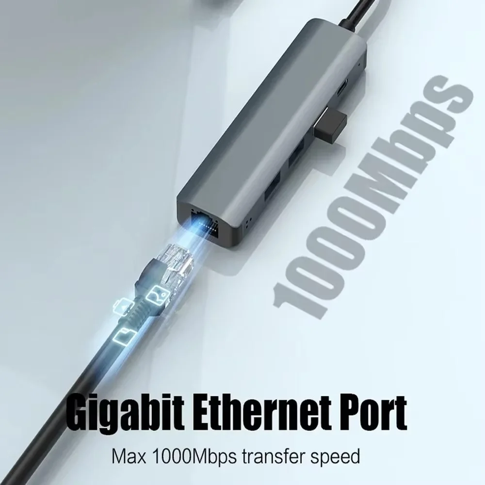 マルチポートUSB-Cハブ、5 in 2 USB 3.0 T - Usb Hub Type C のレビューと価格