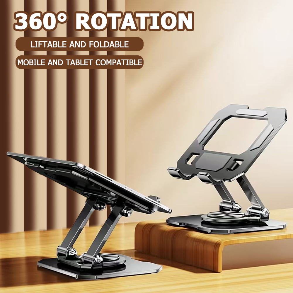 360度回転タブレット電話スタンド調節可能なデスクホルダー折 - Cooling Stand Tablet のレビューと価格