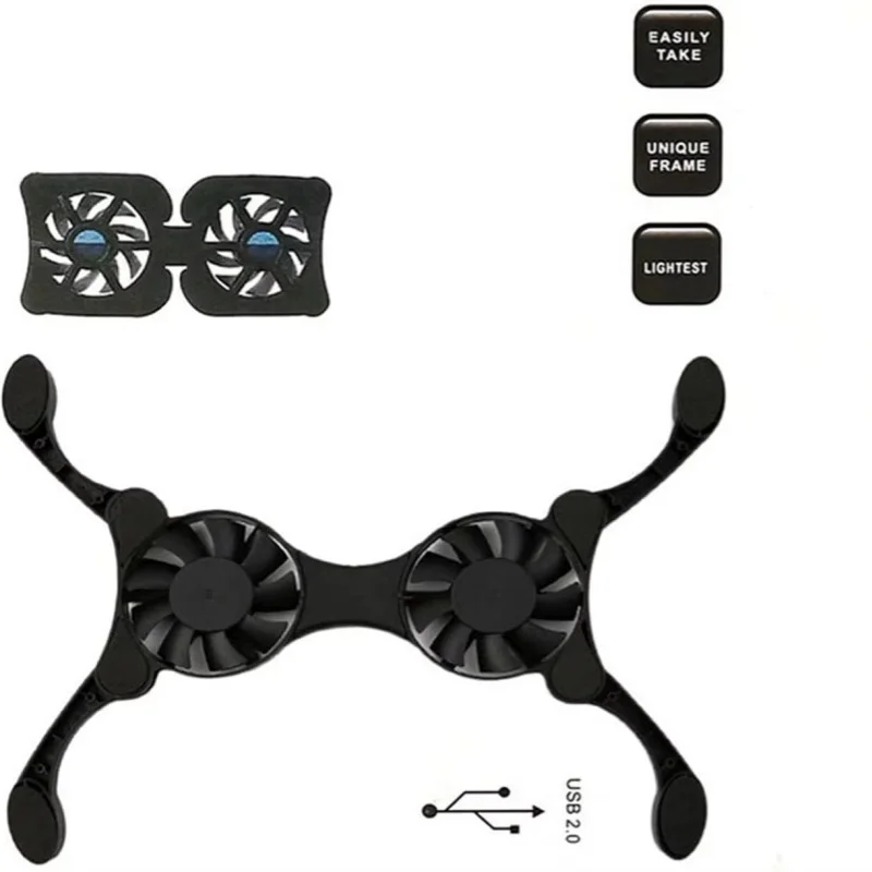 クーラースタンド ノートパソコンクーラー 低騒音冷却 ポータ - Cooling Stand Tablet のレビューと価格